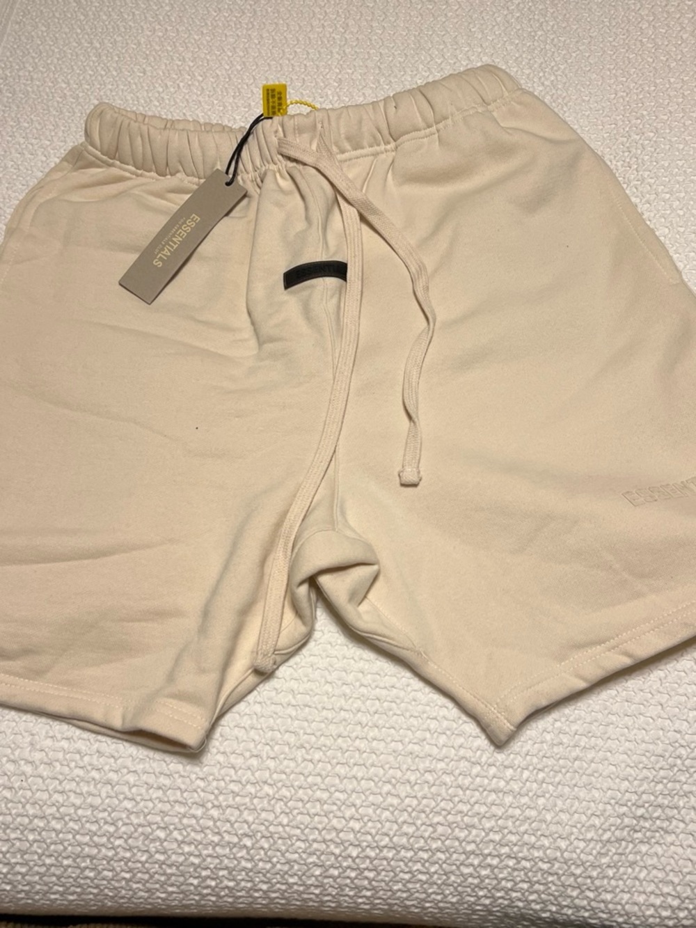 Essentials Men's Athletic Shorts — Cream